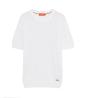 GL35330 IN MAGLIA PATTERN RILIEVO Bianco