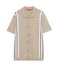 GL35332 IN MAGLIA MANICHE CORTE Beige