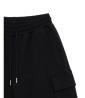 BERMUDA DI FELPA GL2177F Nero