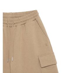 BERMUDA DI FELPA GL2177F Beige