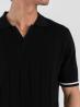 OC1S2S6M38 COLLO DERBY BANDE  Nero