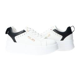 4BX168 STRINGATA STRASS Bianco