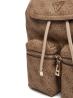 MANHATTAN II FLAP BACKPACK Beige