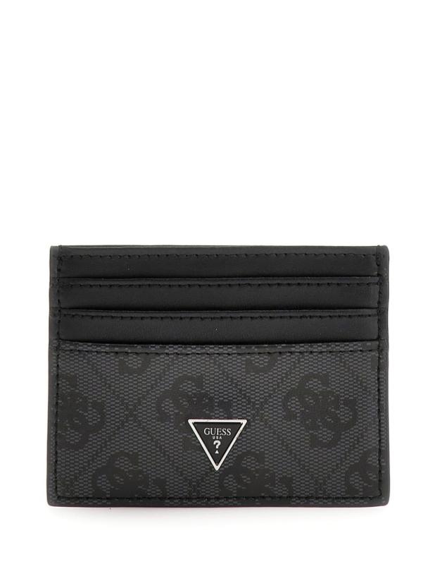 MILANO CARD HOLDER Nero logato