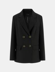 NAUSICA DOUBLE BREAST BLAZER Nero
