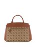 MELINDA LOGO TRI COMP SATCHEL Marrone