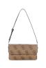 SADIE FLAP SHOULDER BAG Marrone