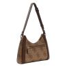 KARNILLA LOGO SHOULDER BAG Marrone