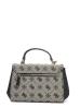 MELINDA LOGO TOP HANDLE FLAP Nero 
