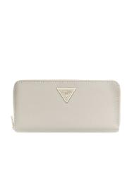 LAUREL II SLG LARGE ZIP AROUND A26 Bianco Panna