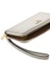 LAUREL II SLG LARGE ZIP AROUND A26 Bianco Panna