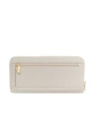 LAUREL II SLG LARGE ZIP AROUND A26 Bianco Panna