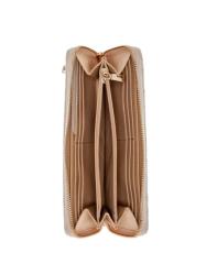 LAUREL II SLG LARGE ZIP AROUND A26 Beige