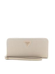 LAUREL II SLG LARGE ZIP AROUND A26 Beige