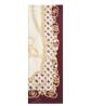 AW5464 SCARF 90X180 bordeaux