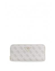 LAUREL II SLG LARGE ZIP AROUND  Bianco Panna