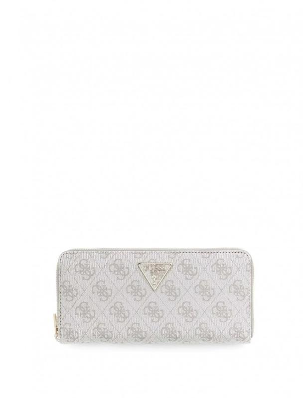 LAUREL II SLG LARGE ZIP AROUND  Bianco Panna