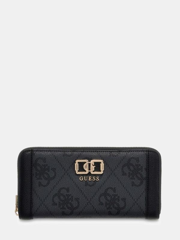 KARNILLA LOGO SLG LRG ZIP ARND Nero 