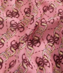 KARNILLA LOGO SCARF 60X180 Bordeaux