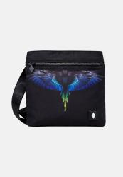 FLAT SHOULDER BAG NY Nero