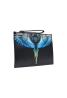 POCHETTE E.L.STAMPA Nero Blu
