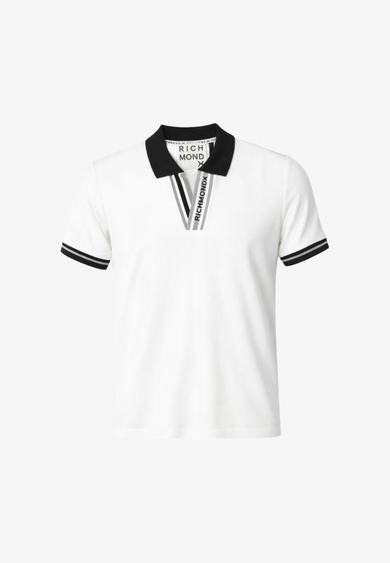 UMP26013PO POLO MOYM Bianco