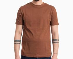 UMP26024TS TSHIRT SEMITE Marrone