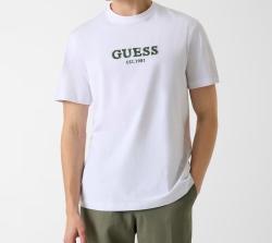 M6GI16K3032 CN SS GUESS LOGO CONTRAST STIT Bianco
