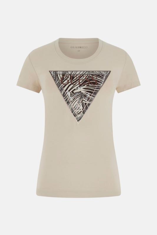 W6GI19K3042 SS CN ZEBRA TRIANGLE  Beige