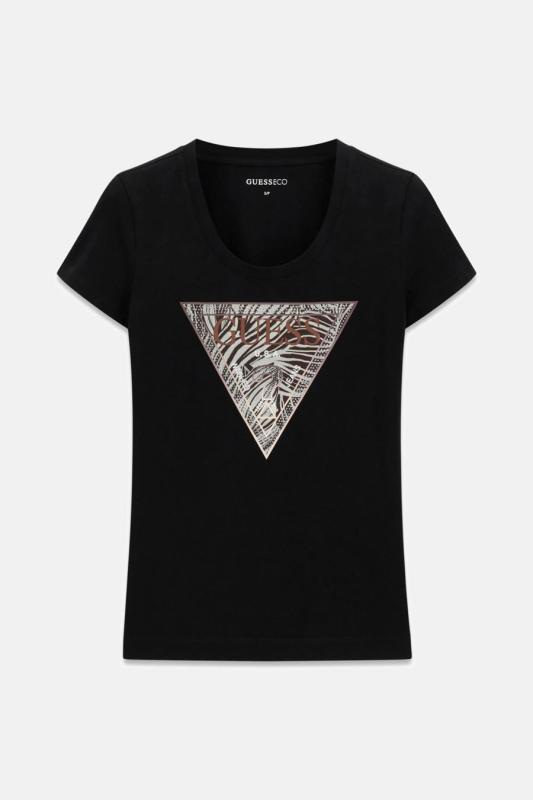 W6GI19K3042 SS CN ZEBRA TRIANGLE  Nero