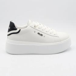 4BX161 STRINGATA PLATFORM Bianco Nero 