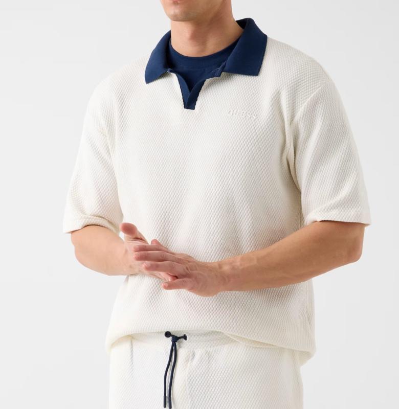 Z6GP05K3208 JHONNY COLLAR POLO Bianco