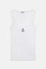 W4YP48KA0H GJ TANK TOP SLIM Bianco 