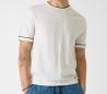M6GR00Z4511 GJ CN STITCHED  Bianco