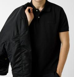 M4BP29KCJV1 GJ SS EMBRO LOGO POLO Nero