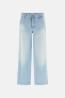 W6GA1LD0689 ZOYA WIDE LEG CROP Denim Chiaro