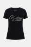 W6RI24J1314 SS CN SCRIPT TEE Nero 
