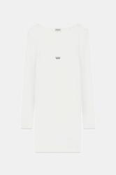 W5BK12KA0HI GJ LS SLIM RIB EMBRO Bianco