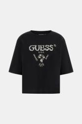 AURELIE BOXY TEE Nero