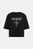 AURELIE BOXY TEE Nero
