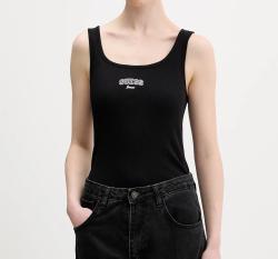 W6RP20KA0H1 GJ TANK TOP SLIM RIB EMRO Nero 