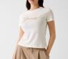 V6GI01K2962 CIRCLE SS CN T-SHIRT Bianco