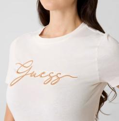 V6GI01K2962 CIRCLE SS CN T-SHIRT Bianco