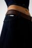 W6GDY5D7971 GJ CLASSIC PLEATED BERMUDA Denim