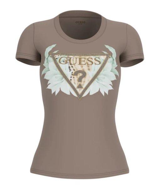 W6GI12K3027 SS CN FLOWER TRIANGLE  Marrone