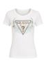 W6GI12K3027 SS CN FLOWER TRIANGLE  Bianco 
