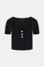 W6RP08KCBO2 SS SQUARE NK EVELINA Nero 