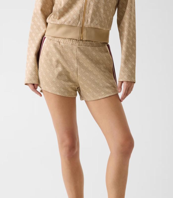 V6GD02K2959 4G JACQUARD SHORTS Beige