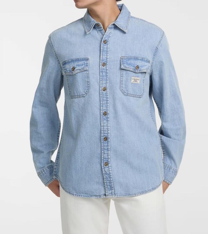 M5GH56D5M82 GJ REGULAR LS DENIM SHIRT Denim