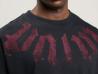 BIG NECK LOGO LOOSE TEE Nero 